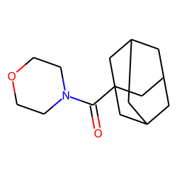 1-Adamantanecarboxylic acid, morpholide