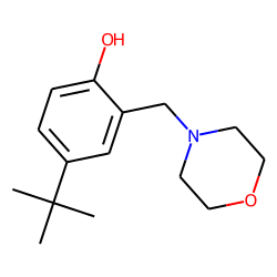 4-Tert-butyl-2-(4-morpholinylmethyl)phenol