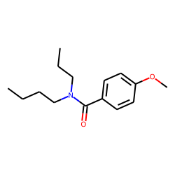 Benzamide, 4-methoxy-N-butyl-N-propyl-