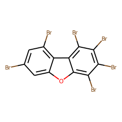 1,2,3,4,7,9-hexabromo-dibenzofuran