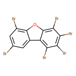 1,2,3,4,6,8-hexabromo-dibenzofuran