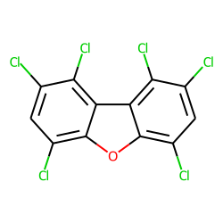 Dibenzofuran, 1,2,4,6,8,9-hexachloro