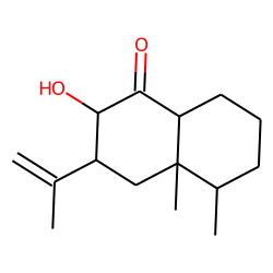 (2R,3R,4aR,5S,8aS)-2-Hydroxy-4a,5-dimethyl-3-(prop-1-en-2-yl)octahydronaphthalen-1(2H)-one