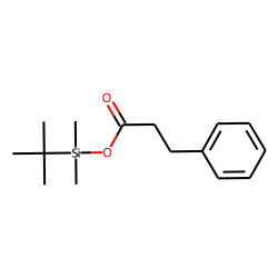 Benzenepropanoic acid, tert-butyldimethylsilyl ester