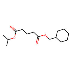 Glutaric acid, cyclohexylmethyl isopropyl ester