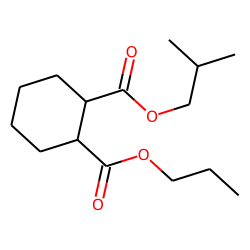 1,2-Cyclohexanedicarboxylic acid, isobutyl propyl ester