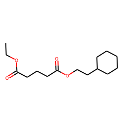 Glutaric acid, 2-(cyclohexyl)ethyl ethyl ester