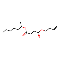 Succinic acid, hept-2-yl but-3-en-1-yl ester