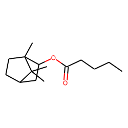 Pentanoic acid, 1,7,7-trimethylbicyclo[2.2.1]hept-2-yl ester, endo-