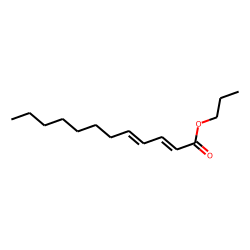 ethyl (Z)-2,(E)-6-dodecadienoate