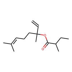 Linalyl 2-methylbutanoate