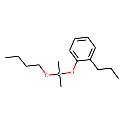 Silane, dimethyl(2-propylphenoxy)butoxy-