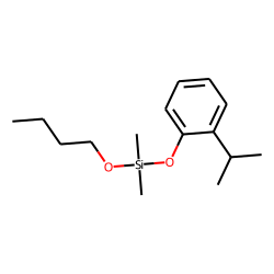 Silane, dimethyl(2-isopropylphenoxy)butoxy-