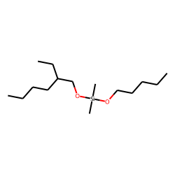 Silane, dimethyl(2-ethylhexyloxy)pentyloxy-