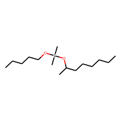 Silane, dimethyl(2-octyloxy)pentyloxy-