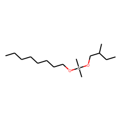 Silane, dimethyl(2-methylbutoxy)octyloxy-