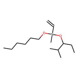 Silane, methylvinyl(2-methylpent-3-yloxy)hexyloxy-