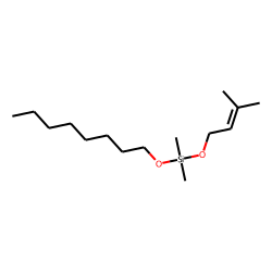 Silane, dimethyl(3-methylbut-2-enyloxy)octyloxy-