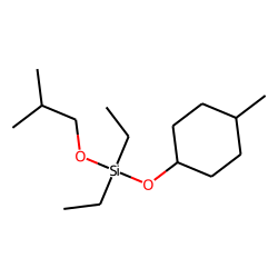 Silane, diethyl(cis-4-methylcyclohexyloxy)isobutoxy-