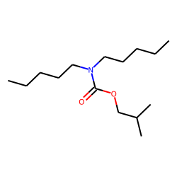 Isobutylcarbamate, N-pentyl