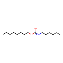 Carbonic acid, monoamide, N-hexyl-, octyl ester