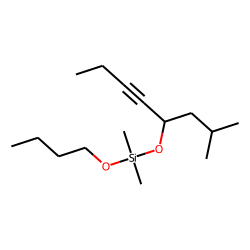 Silane, dimethyl(2-methyloct-5-yn-4-yloxy)butoxy-
