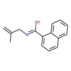 1-Naphthamide, N-methallyl-