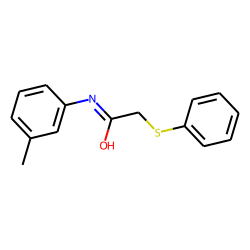 Acetamide, N-(3-methylphenyl)-2-phenylthio-