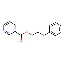 Nicotinic acid, 3-phenylpropyl ester