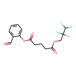 Glutaric acid, 2,2,3,3-tetrafluoropropyl 2-formylphenyl ester