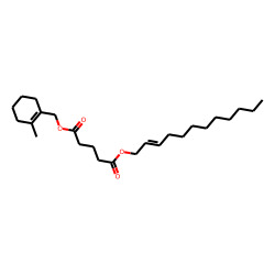 Glutaric acid, (2-methylcyclohex-1-enyl)methyl dodec-2-en-1-yl ester