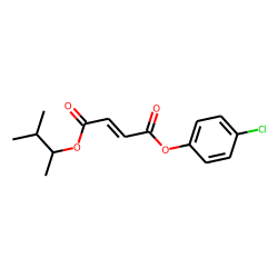Fumaric acid, 4-chlorophenyl 3-methylbut-2-yl ester