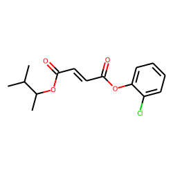 Fumaric acid, 2-chlorophenyl 3-methylbut-2-yl ester