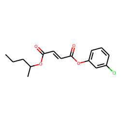 Fumaric acid, 2-pentyl 3-chlorophenyl ester