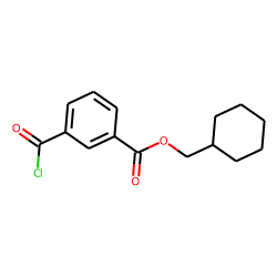 Isophthalic acid, monochloride, cyclohexylmethyl ester