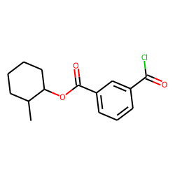 Isophthalic acid, monochloride, 2-methylcyclohexyl ester