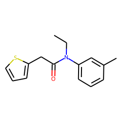 2-Thiopheneacetamide, N-ethyl-N-(3-methylphenyl)-
