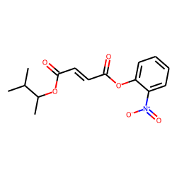 Fumaric acid, 2-nitrophenyl 3-methylbut-2-yl ester