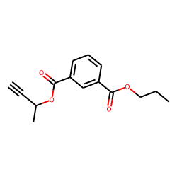 Isophthalic acid, but-3-yn-2-yl propyl ester