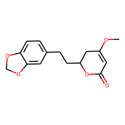 (S)-6-(2-(Benzo[d][1,3]dioxol-5-yl)ethyl)-4-methoxy-5,6-dihydro-2H-pyran-2-one
