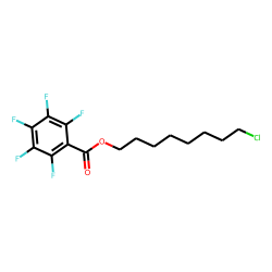 8-Chlorooctyl 2,3,4,5,6-pentafluorobenzoate