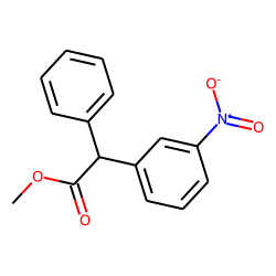 Phenyl-3-nitrophenylacetic acid, methyl ester