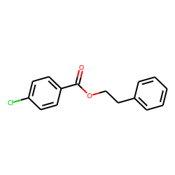 4-Chlorobenzoic acid, 2-phenylethyl ester