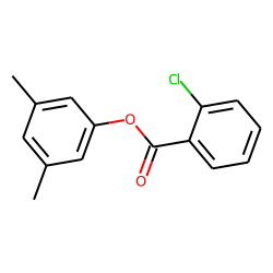 2-Chlorobenzoic acid, 3,5-dimethylphenyl ester