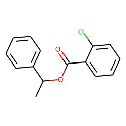 1-Phenylethyl 2-chlorobenzoate