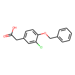 4-Benzyloxy-3-chlorophenylacetic acid