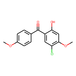 Benzophenone, 5-chloro-2-hydroxy-4,4'-dimethoxy-