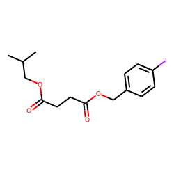 Succinic acid, 4-iodobenzyl isobutyl ester
