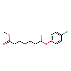 Pimelic acid, 4-chlorophenyl ethyl ester