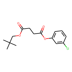 Succinic acid, 3-chlorophenyl neopentyl ester